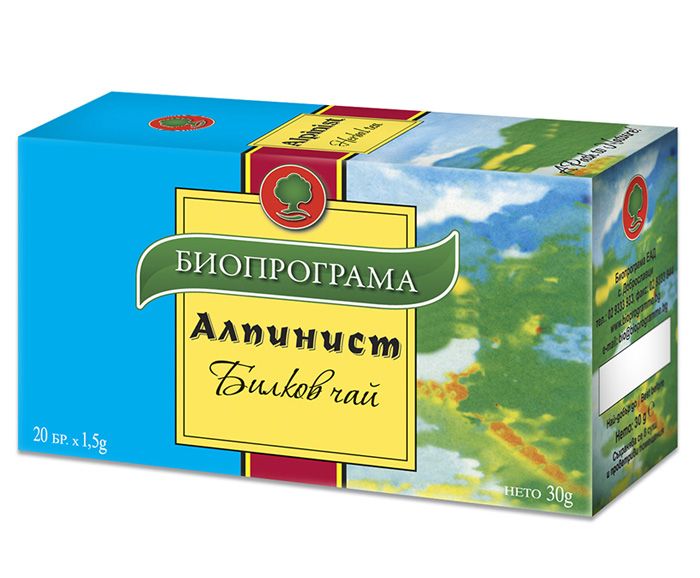 Чай Биопрограма Алпинист 20 бр