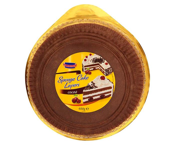 Блатове за торта Kuchenmeister Какао 3 бр 400 г