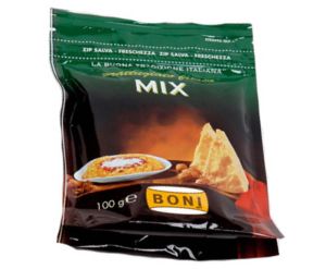 Микс настъргани твърди сирена (грана падано, пармиджано реджиано) Boni 100 г