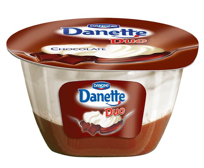 Млечен Десерт Danette Duo Шоколад 115 г