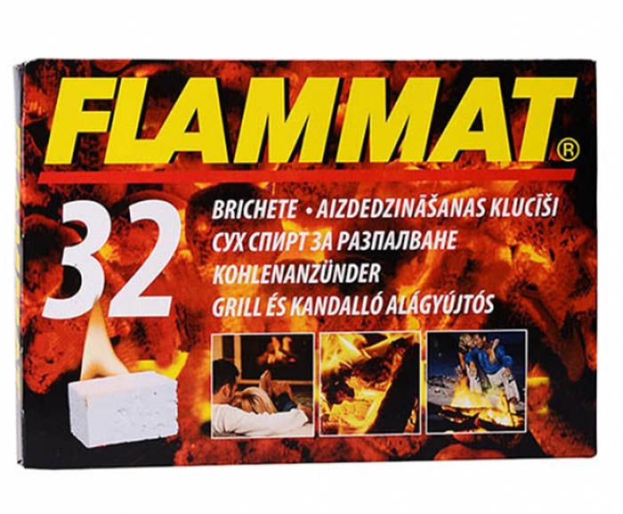 Сухи кубчета за разпалване Flammat 32 бр