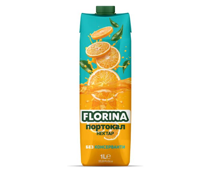Нектар Портокал 50% Florina 1 л