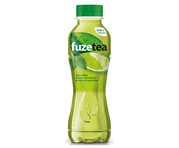Студен чай Fuzetea Зелен чай с Лайм и мента 0.5 л