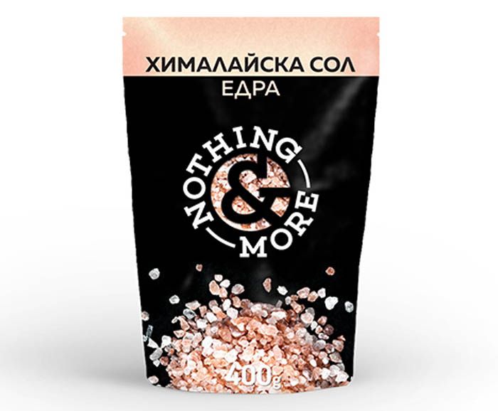 Хималайска сол едра Nothing More 400 г