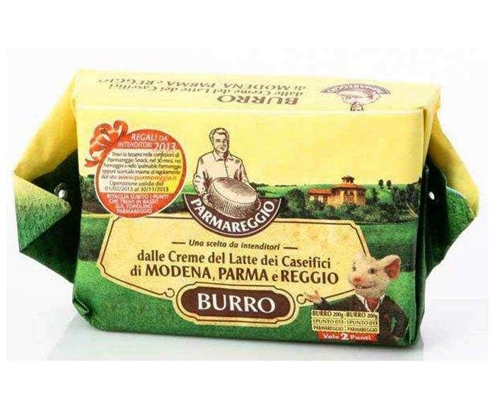 Италианско краве масло Burro Parmareggio 400 g