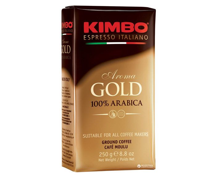 Мляно Кафе Kimbo Aroma Gold 250 г