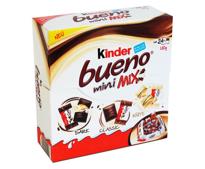 Шоколадови десерти Kinder Bueno Mini Mix 130гр