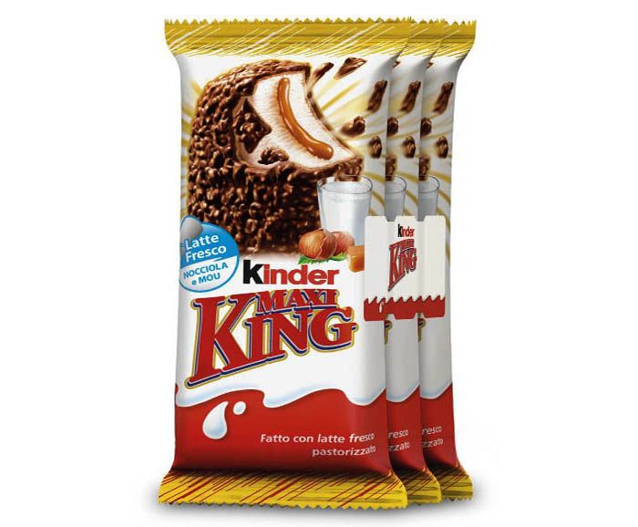Шоколадов Десерт Kinder Maxi King 3 x 35 г