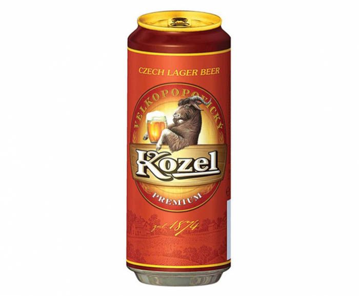 Велкопоповицки Kozel Premium Lager кен 0.5 л
