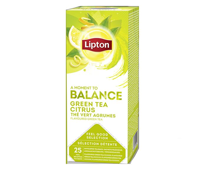 Зелен чай Lipton Citrus 25бр.
