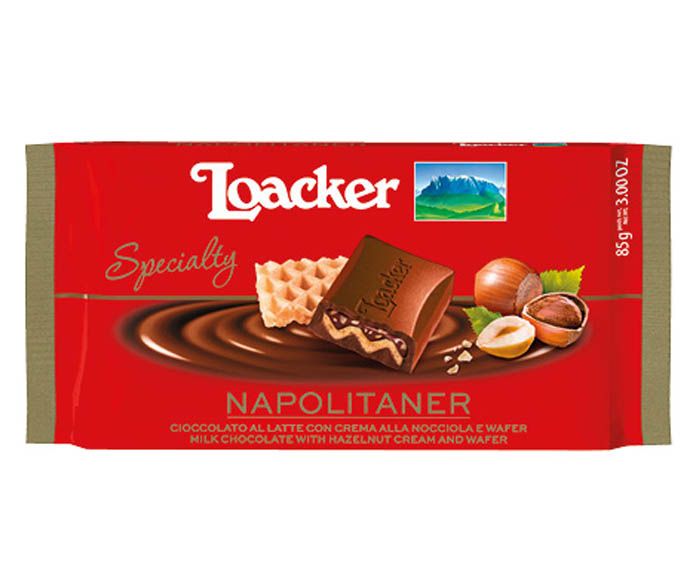 Шоколад Loacker Лешников Крем 85 г