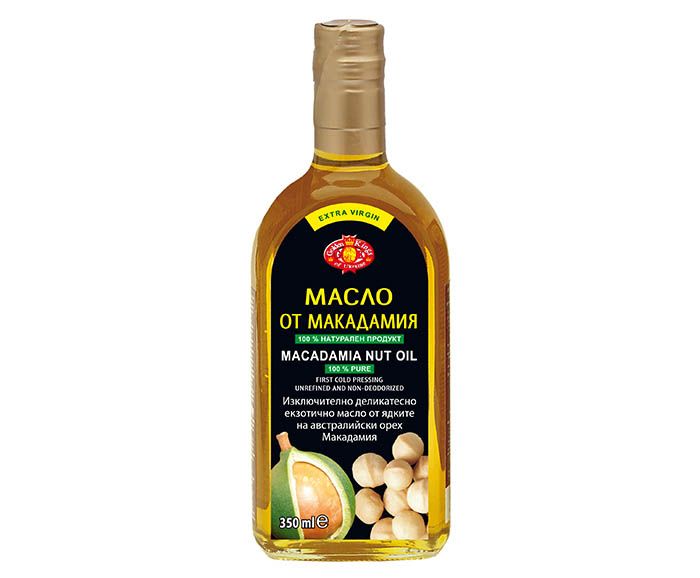 Масло от макадамия (студено пресовано) Agroselprom 350мл