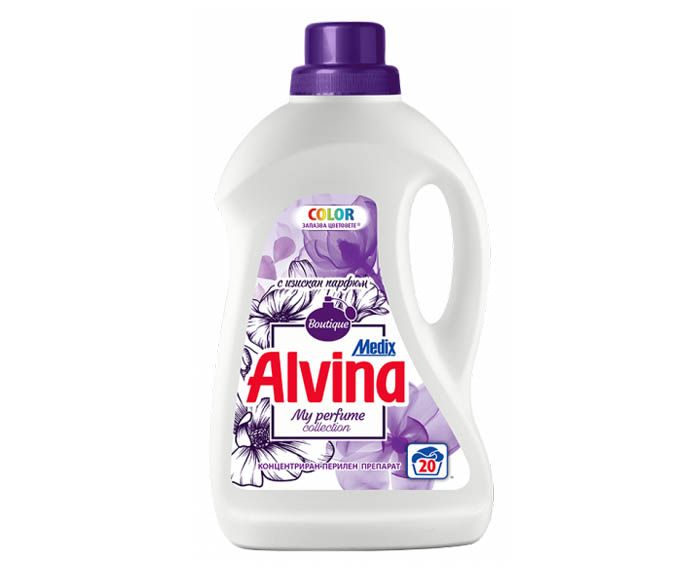 Течен перилен препарат за Цветно пране Medix Alvina Boutique 1.1л