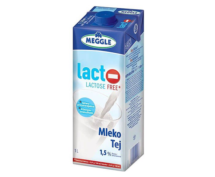 Прясно Мляко Без Лактоза Meggle 1.5% 1 л