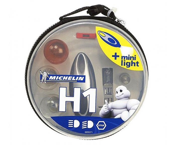 Комплект резервни крушки H1 Michelin