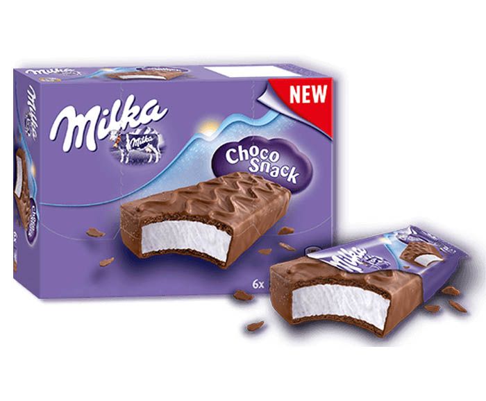 Шоколадов десерт Milka Choco Snack 6x32 г