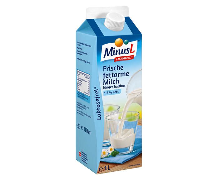 Прясно мляко без лактоза UHT MinusL 1.5% 1 л