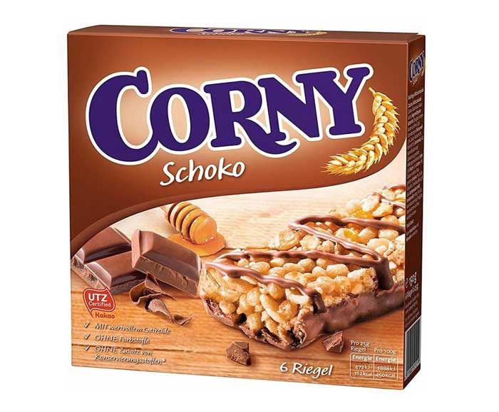 Мюсли бар с шоколад Corny 6x25 г