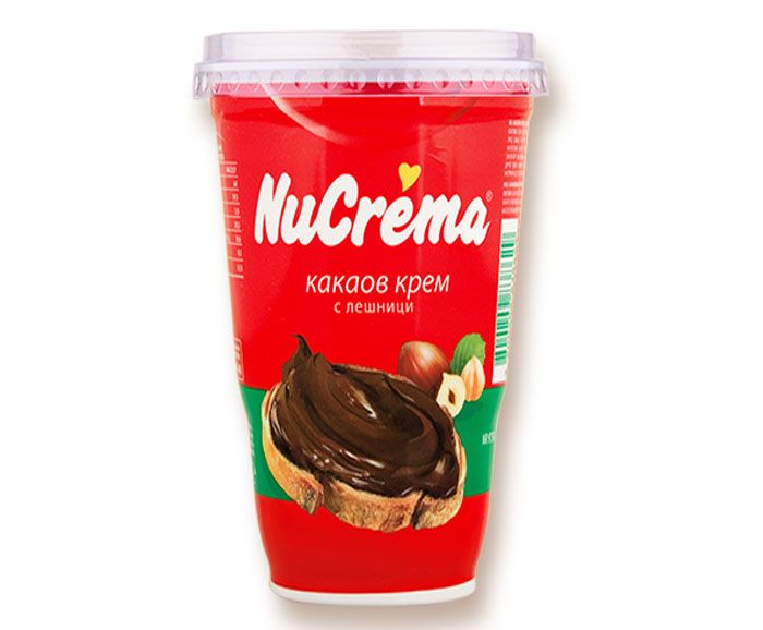 Какаов крем с лешници NuCrema 400 г