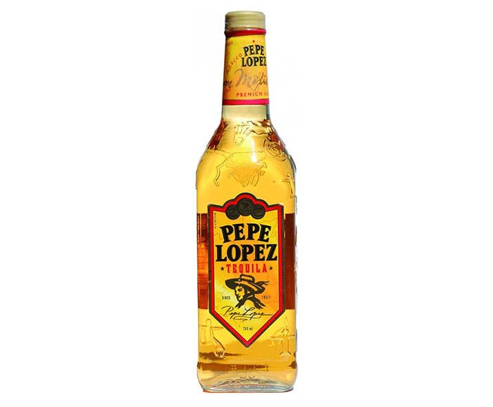 Текила Pepe Lopez Gold 700 мл