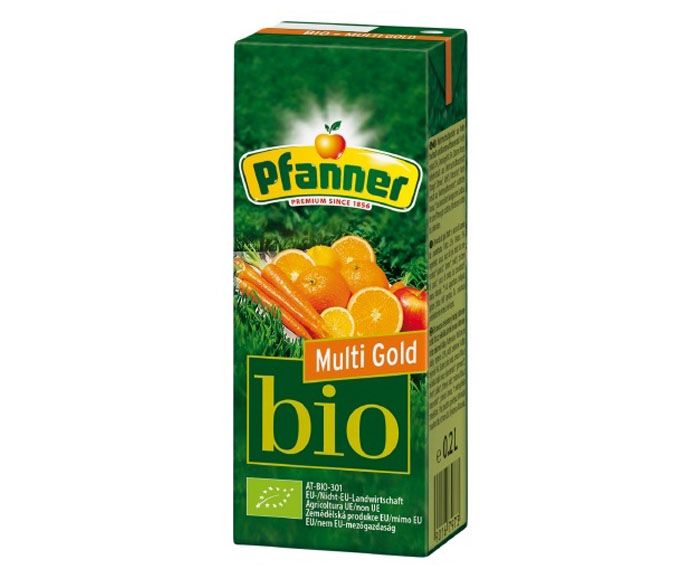 Сок Pfanner Био Multi Gold 30% 200 мл