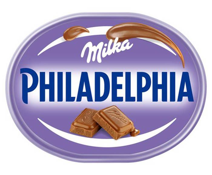 Крем Сирене Philadelphia с Шоколад Milka 175 г