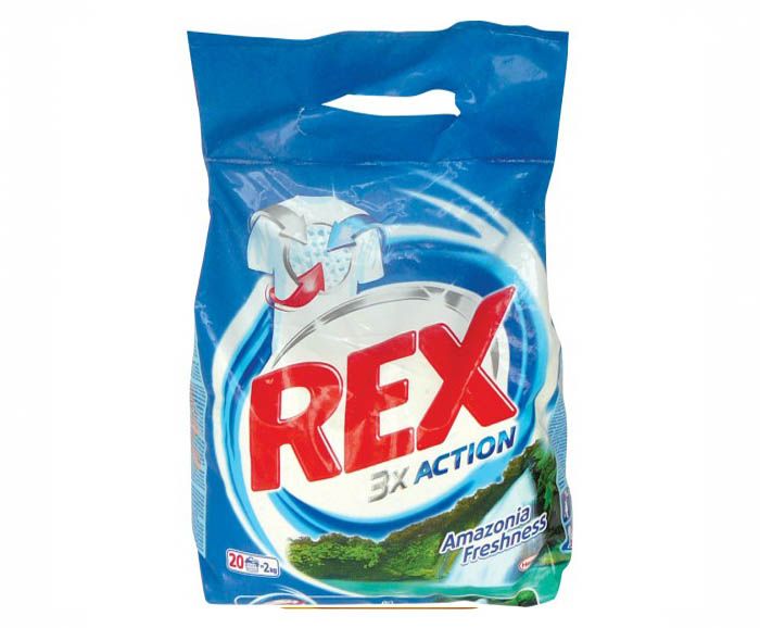 Прах за пране REX Max Effect Amazonian Freshness 1.17кг