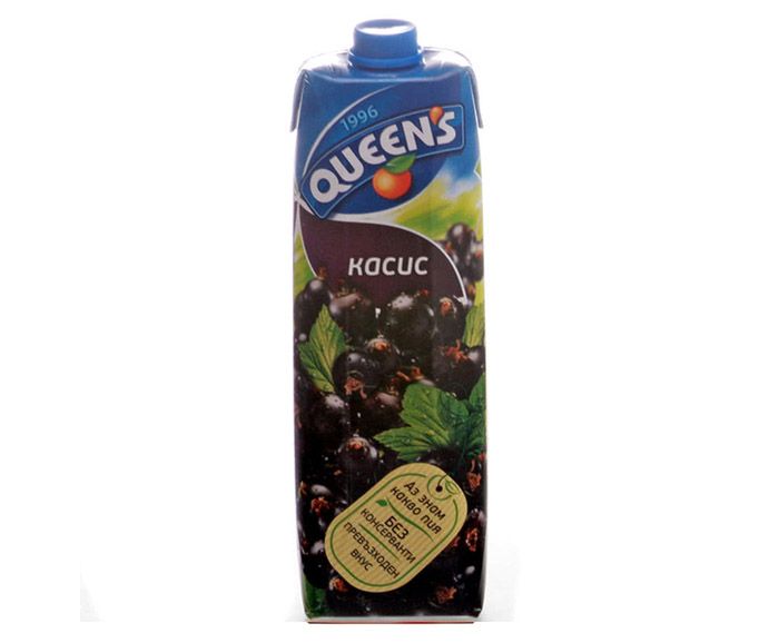 Плодова Напитка Queen's Касис 15% 1 л