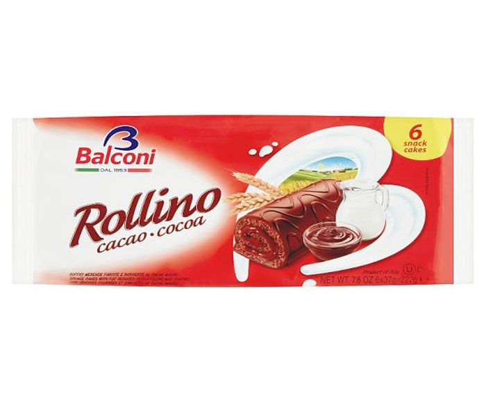 Руло с шоколад Balconi Rollino 222 г