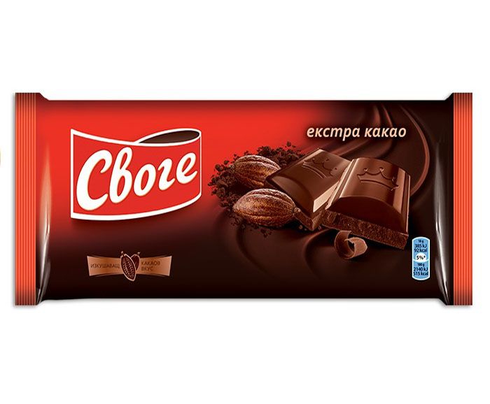 Шоколад Своге Екстра Какао 90 г