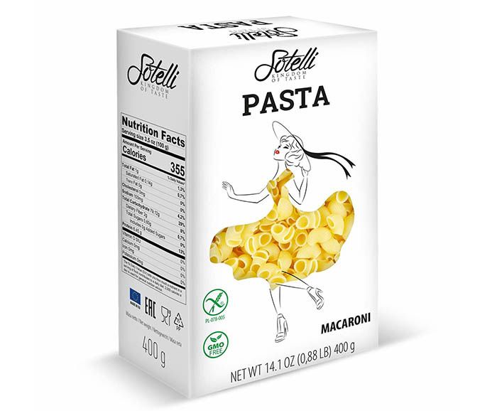 Безглутенова паста Macaroni Sotelli 400 г