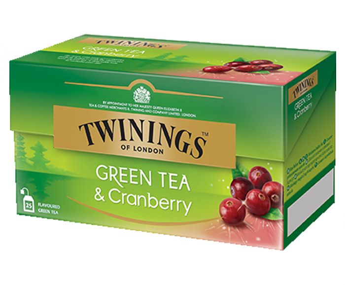 Зелен Чай и Боровинки Twinings 25 бр х 1.6 г
