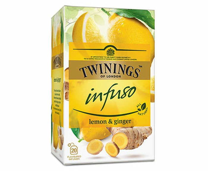 Чай Twinings Infuso Лимон и Джинджифил 20 бр х 1.5 г