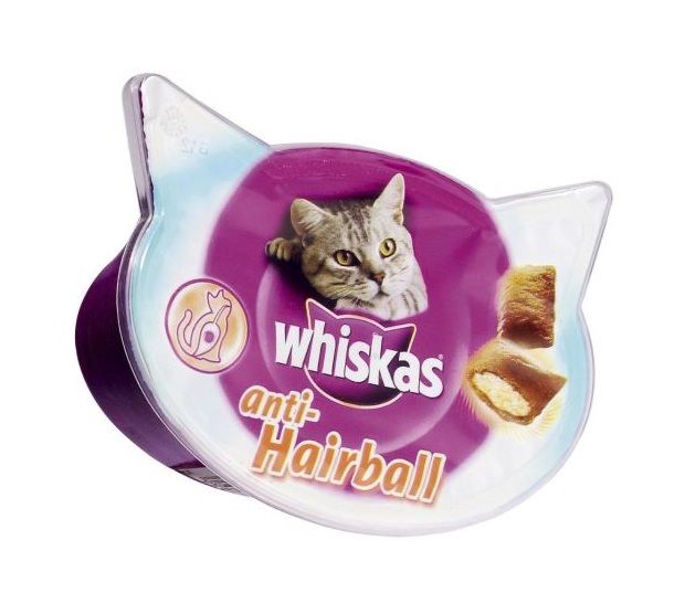 Котешка храна против косми в стомаха Whiskas Anti-Hairball 60 г