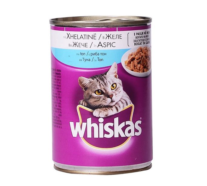 Храна за котки Whiskas риба тон 0.400кг