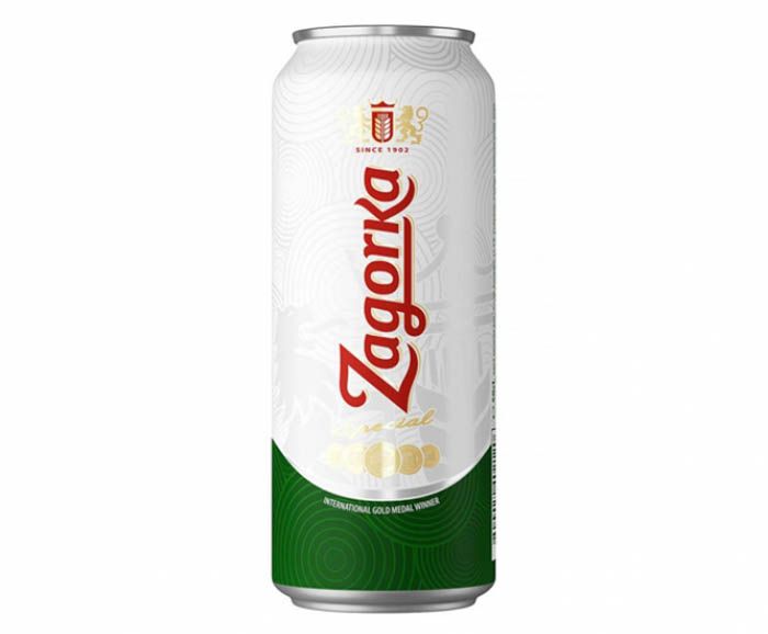 Бира Загорка кен 0.5 л