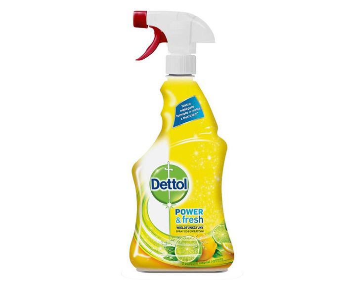 Антибактериален спрей за повърхности Dettol Lemon 500 мл