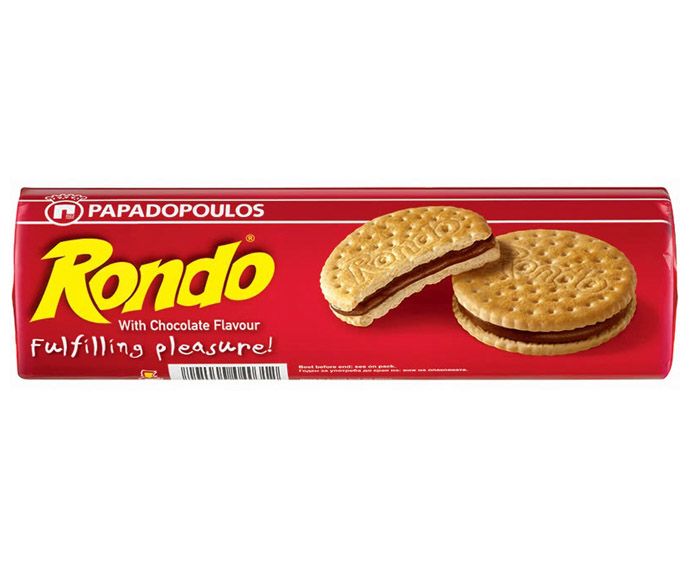 Бисквити Rondo шоколад 250 г