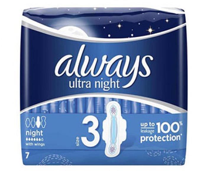 Дамски превръзки Always Ultra Night 7 бр
