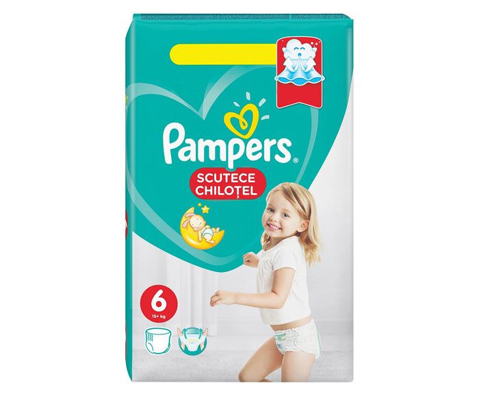 Бебешки Памперс Гащички Pampers Pants 6 (15+ кг) 45 бр