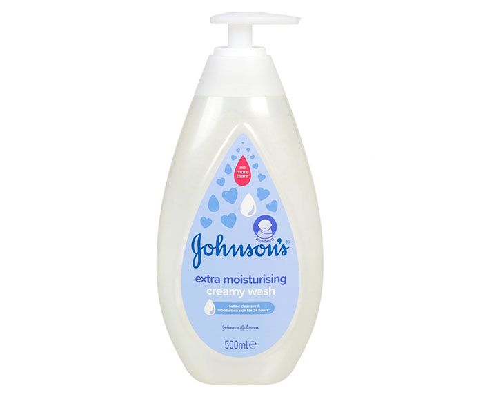 Душ гел за коса и тяло Johnson's Extra Moisturising Creamy Wash 500 мл