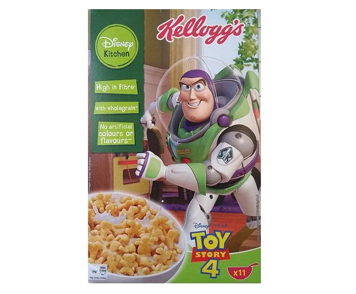 Зърнена закуска Kellogg's Играта на играчките 4 Баз Светлинна Година 350 г