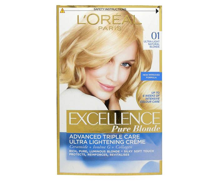 Боя за коса L'Oreal Excellence Creme 01 Изключително Светло Естествено Рус