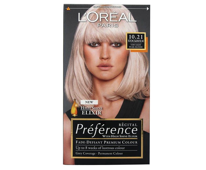 Боя за коса L'Oreal Recital Preference 10.21 Много светло перлено рус
