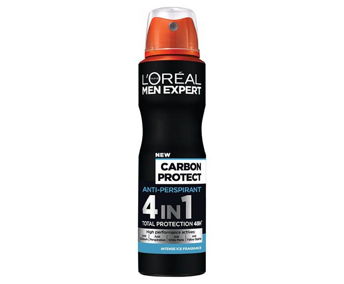 Део спрей L'Oreal Men Expert Carbon Protect 4в1 150 мл