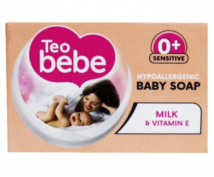 Хипоалергичен сапун Teo Bebe с мляко 75 г