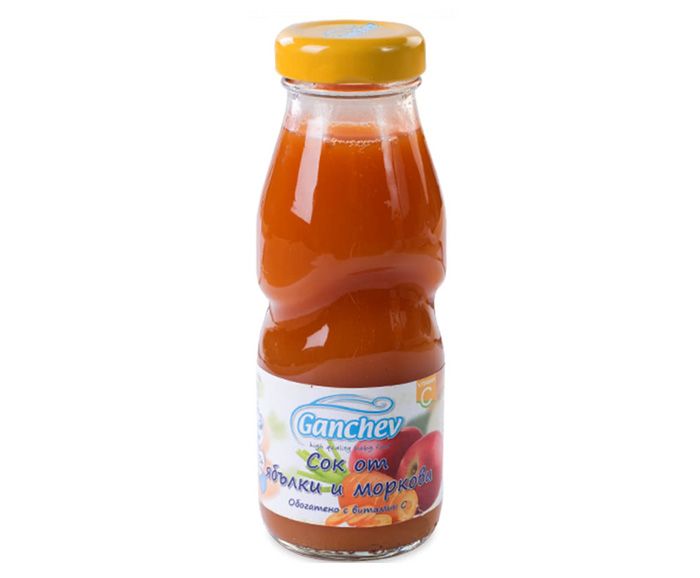 Сок от ябълка и морков Ганчев 250 мл