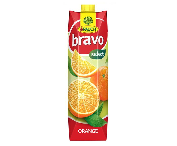 Сок Rauch bravo Портокал 1л