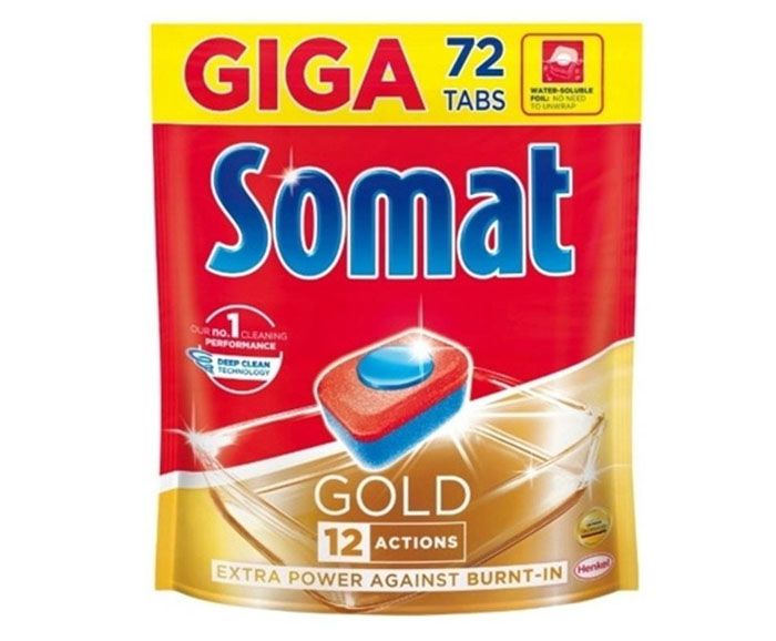Таблетки за Съдомиялна Somat Giga Gold 72 бр