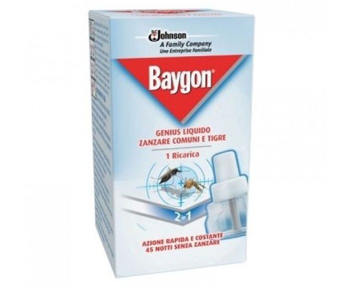 Пълнител течност за електрически изпарител против насекоми Baygon 21 мл